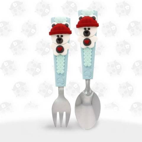 PETIT DUO BALOU LOURS POLAIRE