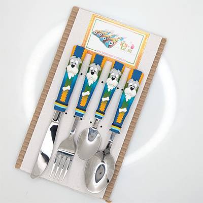 Couverts enfants Vincent le Chien