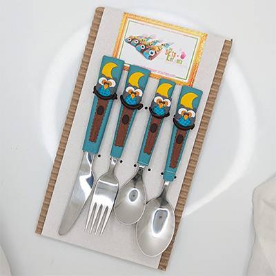 Couverts enfants Chouchou le Hiboux