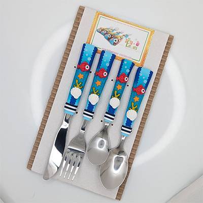 Couverts enfants Lon le poisson