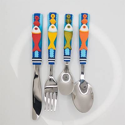 Couverts enfants Sabine les Sardines