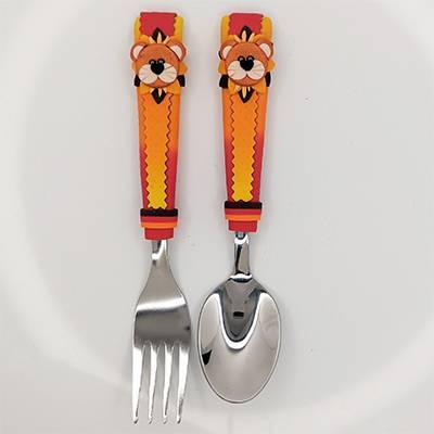 Duo Fourchette Cuillre Simba le lion