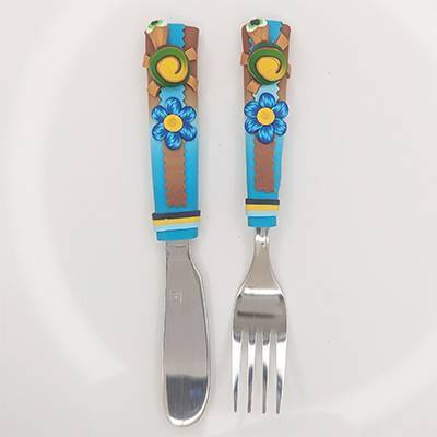 Duo Couteau fourchette lulu la tortue