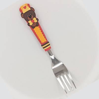 Fourchette Bao l'ours joyeux