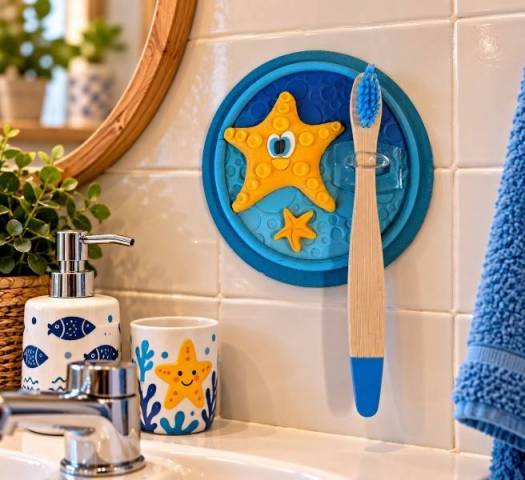 porte brosse � dent Etoile de mer